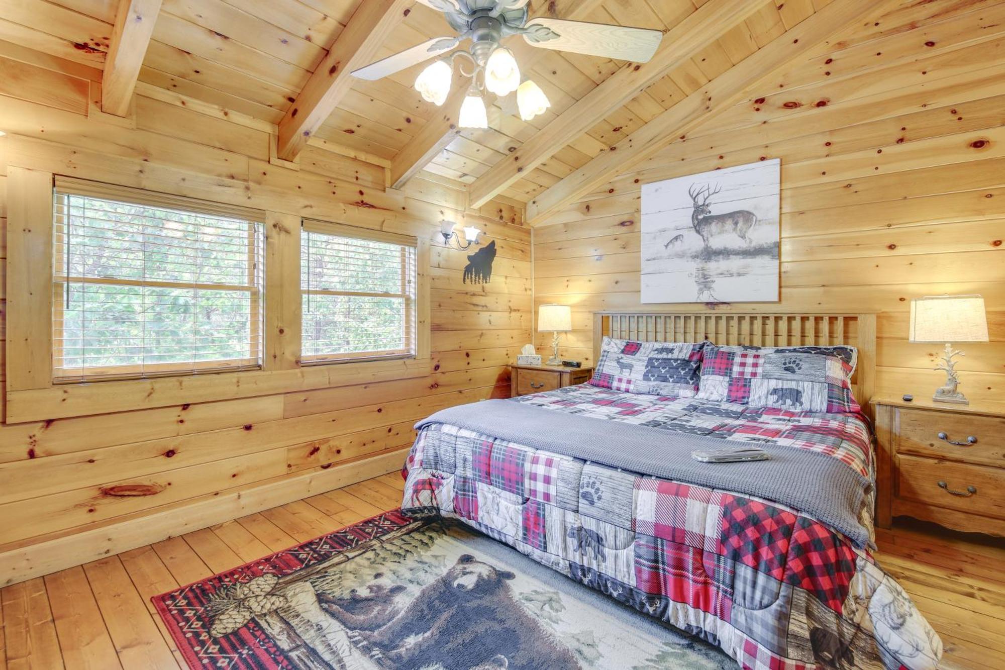 Sevierville Cabin With Deck Minutes To Pigeon Forge Luaran gambar